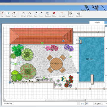 Giới thiệu phần mềm thiết kế sân vườn 3D miễn phí