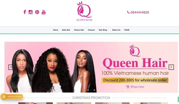 Queen Hair - Top 1 factories that supply 16 inch hair extensions